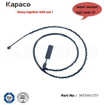 KAPACO Artículo nuevo Almohadilla de freno de disco con sensor de freno automático 34353411757